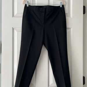 JCrew Paley Pant in Italian stretch wool, size 6, Black